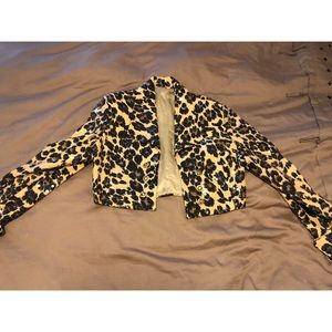 Custom Sequin Leopard Jacket